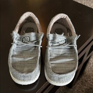 Hey Dude Kids Moccasins in Gray